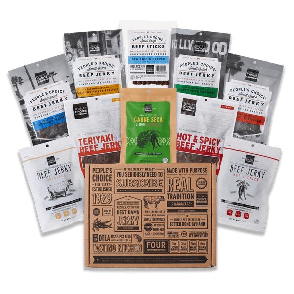 Box of Curated Beef Jerky