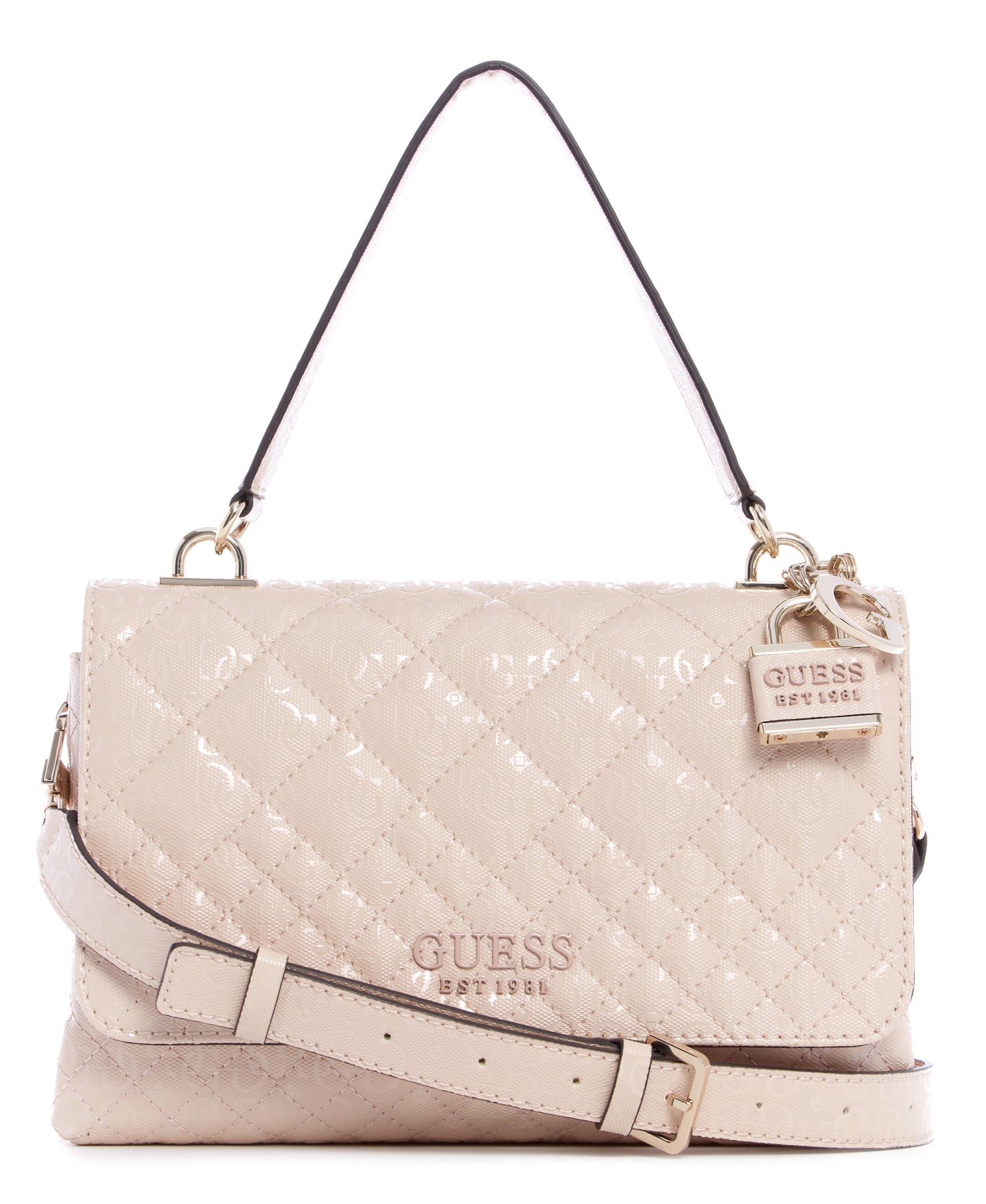 guess queenie top handle flap