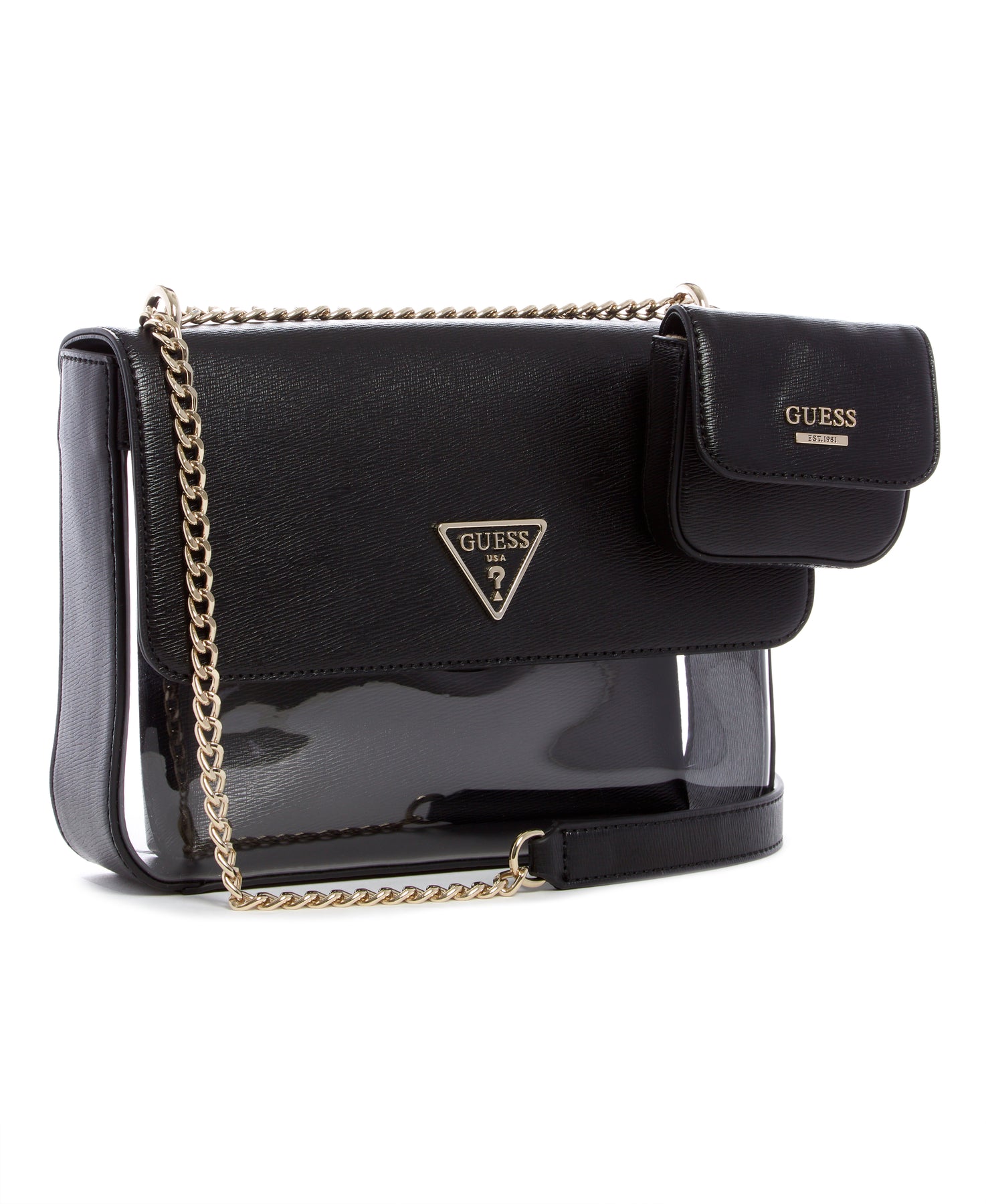 guess rubina convertible crossbody flap