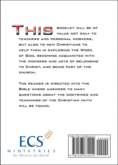 Basic Doctrines Of The Christian Faith - 