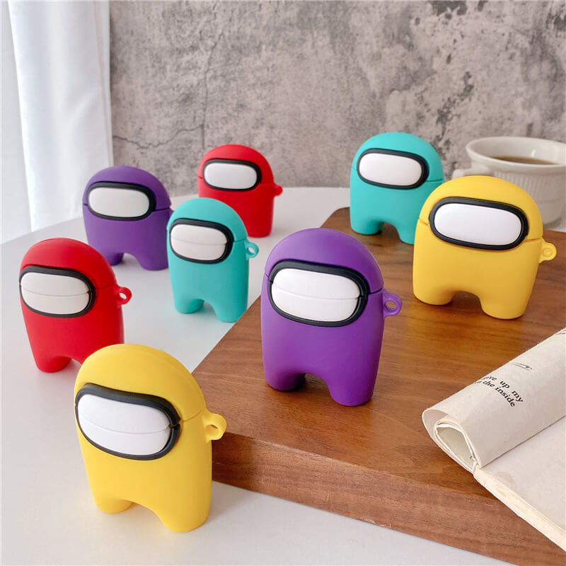 Among Us Airpods Case Cover For 1 2 Pro3 4 Colors Fashionseer - airpod case roblox