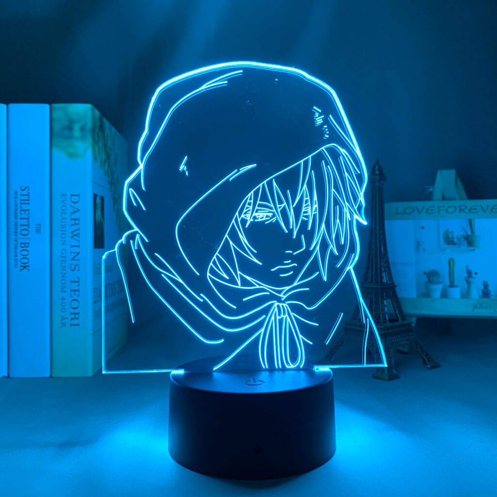 Vinland Saga Thorfinn 3d Remote Control 16 Colors Night Light Fashionseer