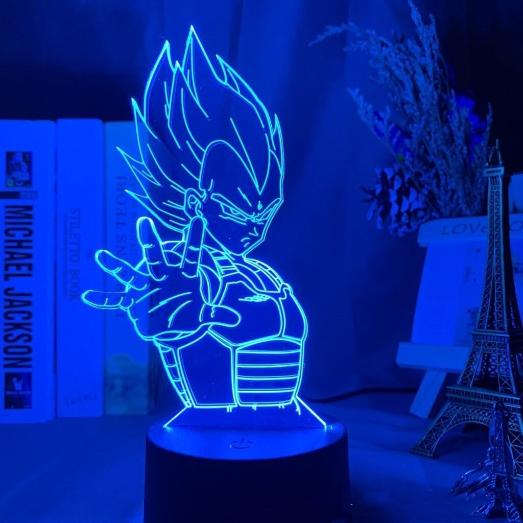 Dragon Ball Vegeta Gohan Broly Kuririn 3d Remote Control 16 Colors Nig Fashionseer - broly brawl stars