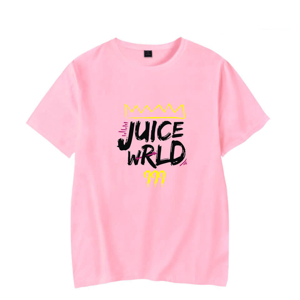 Juice Wrld 999 Tee Short Sleeve T Shirt 5 Colors Fashionseer - juice wrld roblox shirt