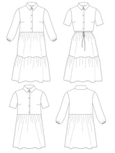 Load image into Gallery viewer, Tilly and the Buttons Lyra Dress Pattern
