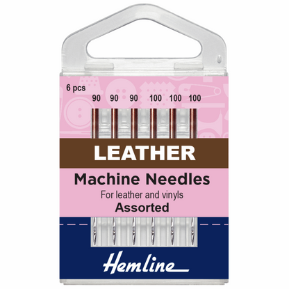 Hemline Leather Needles, Regular Assortment-Needles-Flying Bobbins Haberdashery