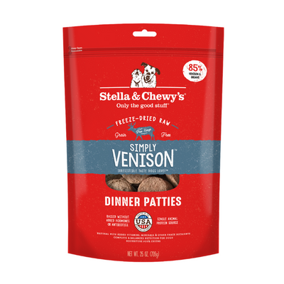 [2 FOR $132] Stella & Chewy's Freeze Dried Raw Dinner Patties (RABBIT / VENISON) - Non-prescription Dog Food - Stella & Chewy's - Shop The Paw