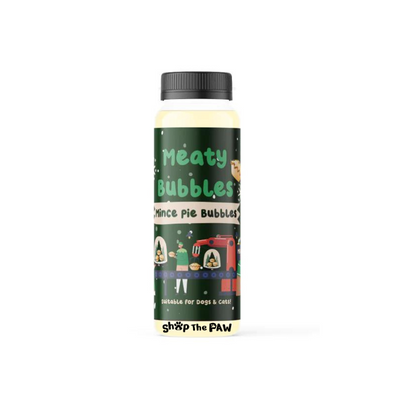 Meaty Bubbles - Giant Christmas Cracker 3 x 150ml - Dog Toys - Meaty Bubbles - Shop The Paw
