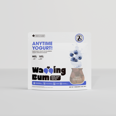 WaggingBum ANYTIME YOGURT! Freeze-dried Yogurt | Blueberry - Dog Treats - WaggingBum - Shop The Paw