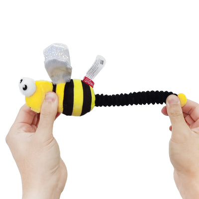 GiGwi Vibrating Running Bee with Catnip and Stretchable Tail - cat toys - GiGwi - Shop The Paw