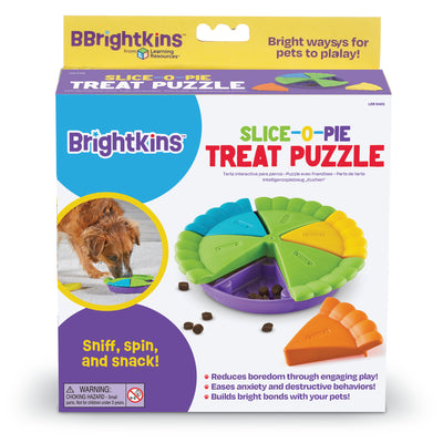 Brightkins Slice O Pie Treat Puzzle -- Brightkins Pet - Shop The Paw