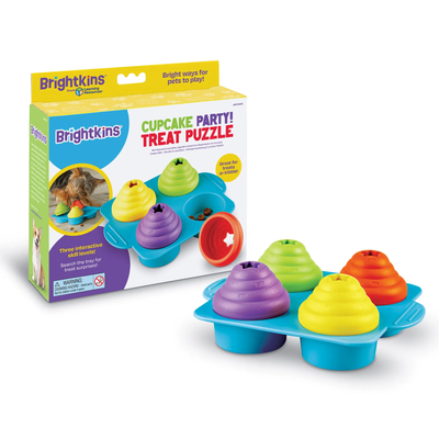 Brightkins Cupcake Party! Treat Puzzle -- Shop The Paw - Shop The Paw