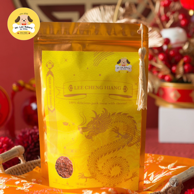 Mr Lee Bakery - Lee Cheng Hiang Golden Pork Coin Dog Treats - Dog Treats - Mr Lee Bakery - Shop The Paw