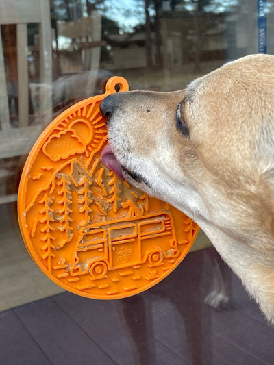 Sodapup - E-mat (Enrichment Licking Mat) with suction cups - Camp - Toys - Sodapup - Shop The Paw