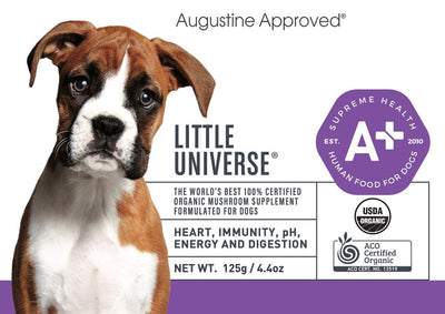 Augustine Approved Little Universe (Organic Mushroom) for Dogs - Supplement - Augustine Approved - Shop The Paw