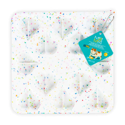 Messy Mutts Confetti Heart Shape Silicone Bake and Freeze Dog Treat Molds - Pet Bowls, Feeders & Waterers - Messy Mutts - Shop The Paw