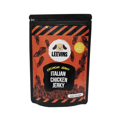 Mr Lee Bakery Leevins Cronchy - Italian Chicken Jerky With Oregano Dog treats - Dog Treats - Mr Lee Bakery - Shop The Paw