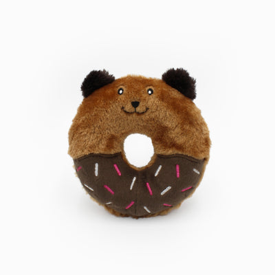 ZippyPaws Donutz Buddies - Bear - Toys - ZippyPaws - Shop The Paw