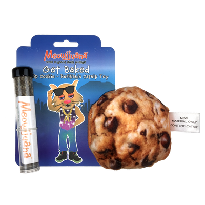 Meowijuana - Get Baked Refillable Cookie Catnip Cat Toys | Toys | Meowijuana - Shop The Paws