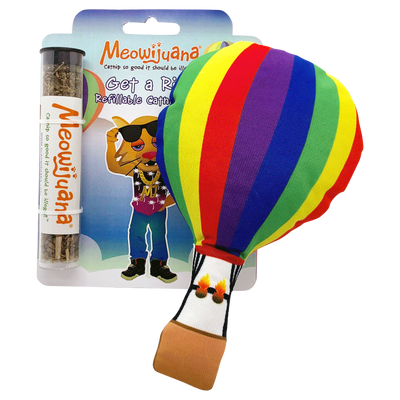 Meowijuana - Get a Rise Refillable Balloon Catnip Cat Toys | Toys | Meowijuana - Shop The Paws