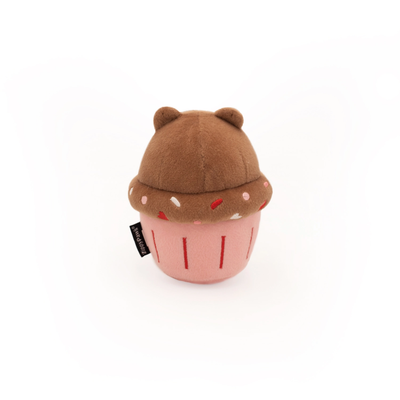 ZippyPaws LINE FRIENDS NomNomz® Cupcake - Brown - Toys - ZippyPaws - Shop The Paw