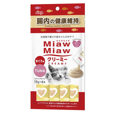 Aixia Miaw Miaw Creamy x 24 packs (7 Types) - Cat Treats - Aixia - Shop The Paw