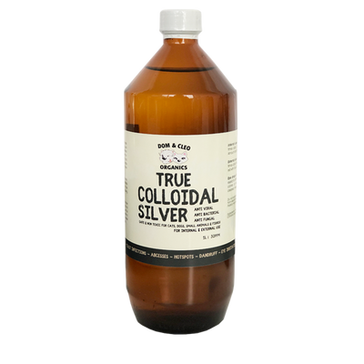 Dom & Cleo Organics True Colloidal Silver | Supplement | Dom & Cleo - Shop The Paws