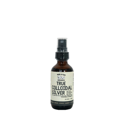 Dom & Cleo Organics True Colloidal Silver | Supplement | Dom & Cleo - Shop The Paws