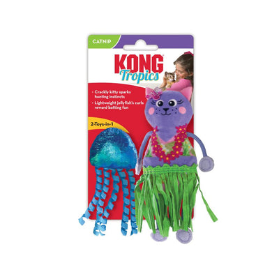 KONG Tropics – Hula (2 pcs) Cat Toy - Toys - Kong - Shop The Paw