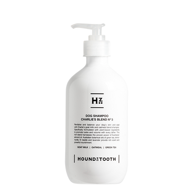 Houndztooth Charlie's Blend No.3 Dog Shampoo with Oatmeal | 500ml - Grooming - Houndztooth - Shop The Paws