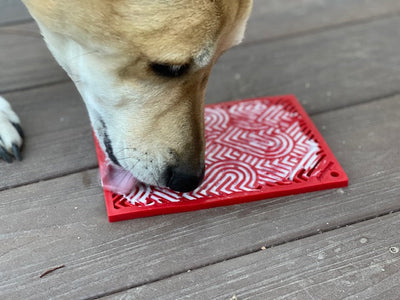 Sodapup - E-mat (Enrichment Licking Mat) - Heart Shape - Toys - Sodapup - Shop The Paw