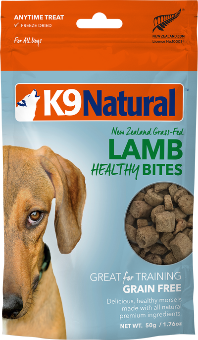 K9 Natural Freeze Dried Lamb Healthy Bites Treats | Supplement | K9 Natural - Shop The Paws