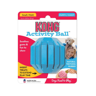 KONG Puppy Activity Ball Rubber Toy - Toys - Kong - Shop The Paw