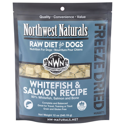 Northwest Naturals WhiteFish & Salmon FreezeDried 12oz - Dog Food - Northwest Naturals - Shop The Paw