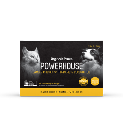 Organic Paws Frozen Raw Powerhouse Blend - Lamb & Chicken - Non-prescription Dog Food - Organic Paws - Shop The Paw