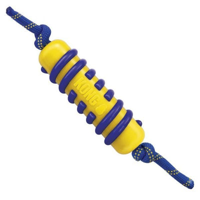 KONG Jaxx Brights – Stick with Rope Assorted Dog Toy - Toys - Kong - Shop The Paw