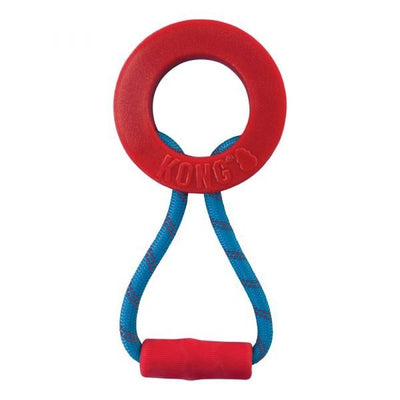 KONG Jaxx Brights – Tug with Ring Assorted Dog Toy - Toys - Kong - Shop The Paw