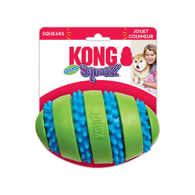 KONG Squeezz Goomz – Football Dog Toy | Toys | Kong - Shop The Paws