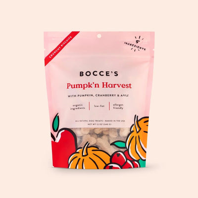 Bocce's Bakery Pumpk'n Harvest Biscuits Dog Treats - Dog Treats - Bocce's Bakery - Shop The Paw