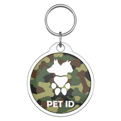 Bark Badge Full Camo Badge - Pet ID Tags - BARK BADGE - Shop The Paw