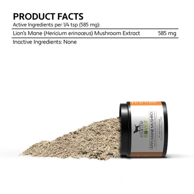 Four Leaf Rover Lion's Mane - Organic Mushroom Extract For Dogs - Supplement - Four Leaf Rover - Shop The Paw