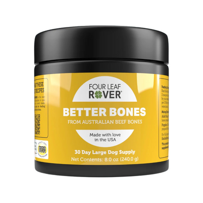 Four Leaf Rover Better Bones - Dried Beef Bones - Supplement - Four Leaf Rover - Shop The Paw