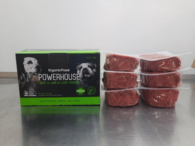 Organic Paws Frozen Raw Powerhouse Blend - Goat & Lamb - Non-prescription Dog Food - Organic Paws - Shop The Paw