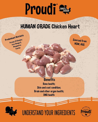Proudi Frozen Raw Dog Food - Turkey & Chicken - Non-prescription Dog Food - Proudi - Shop The Paw