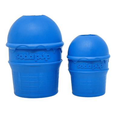 Sodapup - Ice Cream Cone Rubber Chew Treat Dispenser - Toys - Sodapup - Shop The Paw