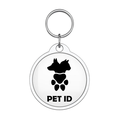 Bark Badge White Badge - Pet ID Tags - BARK BADGE - Shop The Paw