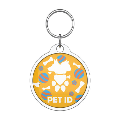 Bark Badge Bones n Balls Badge - Pet ID Tags - BARK BADGE - Shop The Paw