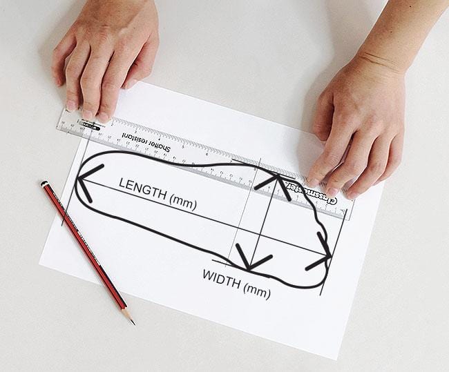 Measure Your Feet-Step1