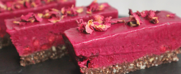 Raw Chocolate, Raspberry & BeetActive® Cheesecake Bars | Active Edge ...