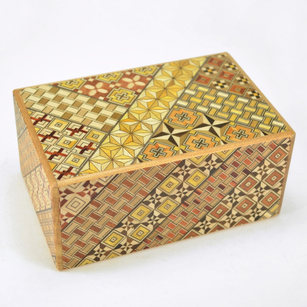 Puzzle Box | Japanese Puzzle Box, Koyosegi Pattern – Dogwood Hill Gifts